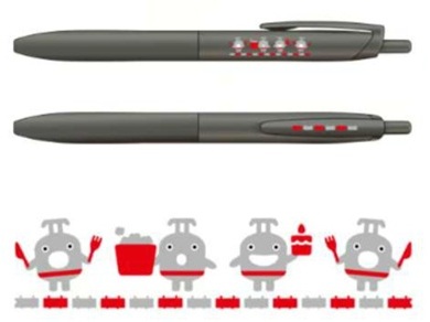 のるるんジェットストリームライトタッチ(オフブラック)